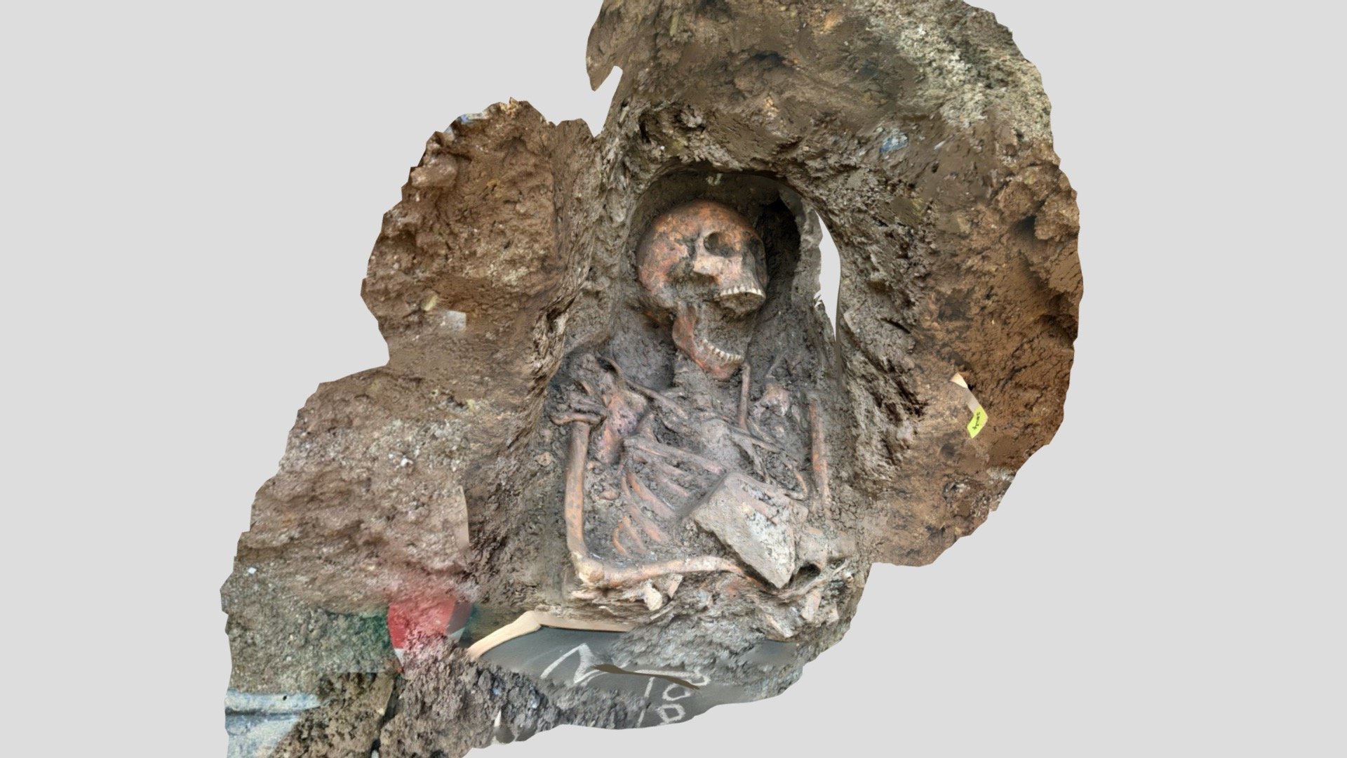 Stoned burial, SK 4, St Lawrence Church, Jersey