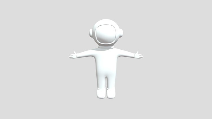 Astronaut 3D Model