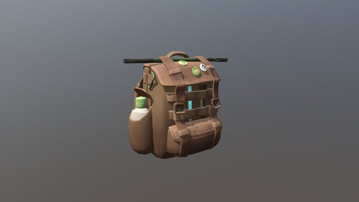 ROM - Luca's Backpack 3D Model