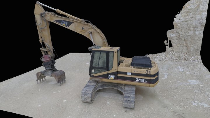 machine de chantier 3D Model