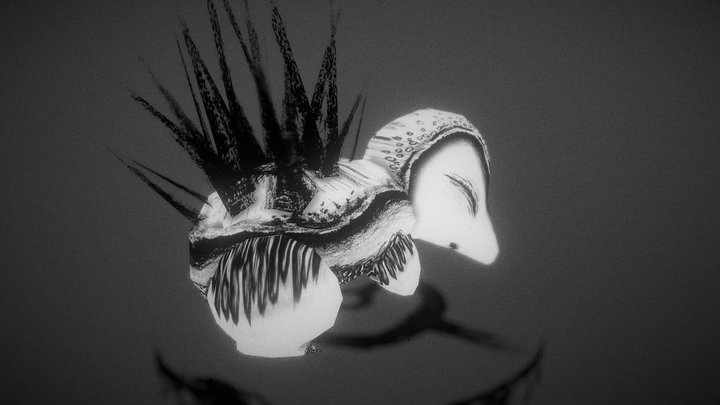 Pencil Cyndaquil 3D Model