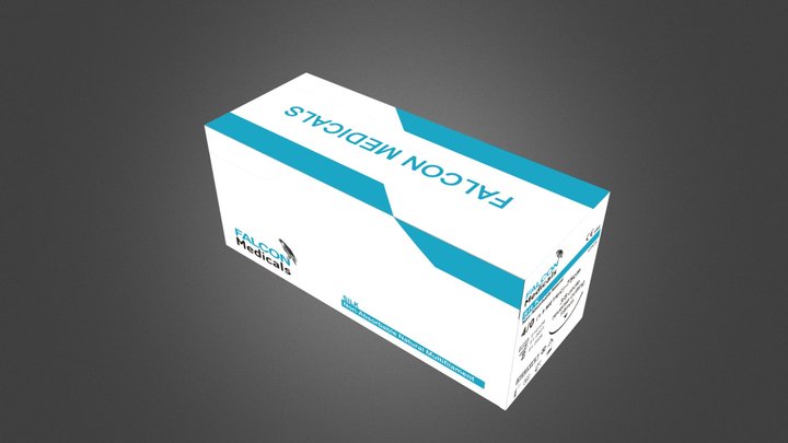Falcon Medicals box 3D Model