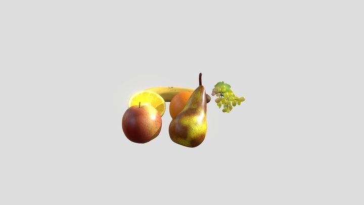 Fruit Pack 3D Model