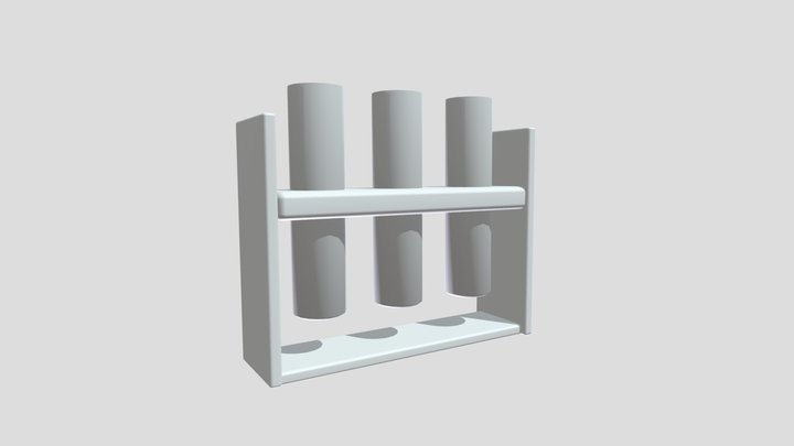 Test Tubes 3D Model