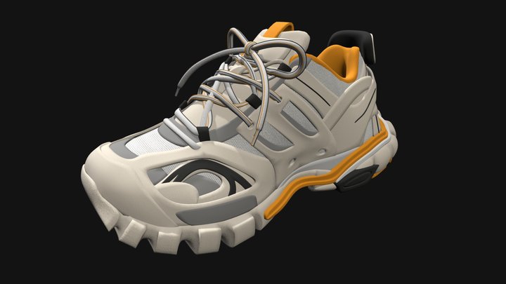 Balenciaga track 3D Model