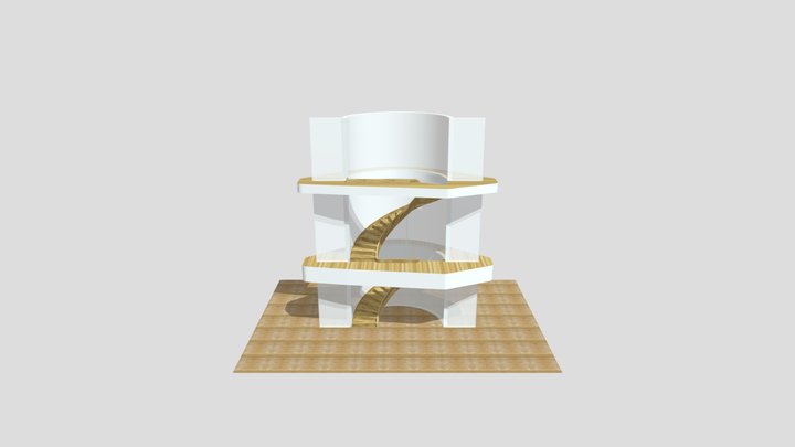 EDG Chicago Main Stair 3D Model