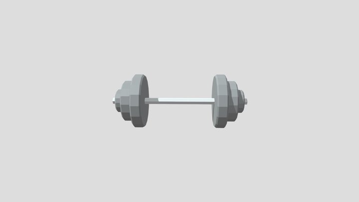 Dumbbell weights 3D Model