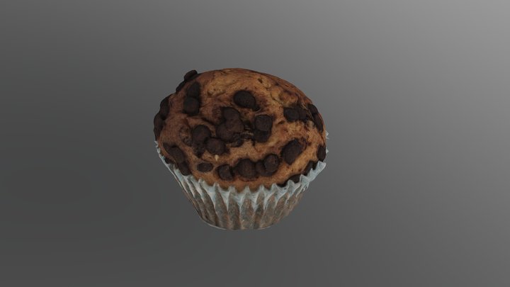 Cupcake Photogrametry 3D Model