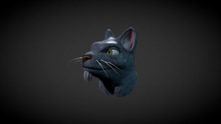 Fur Test 01 3D Model