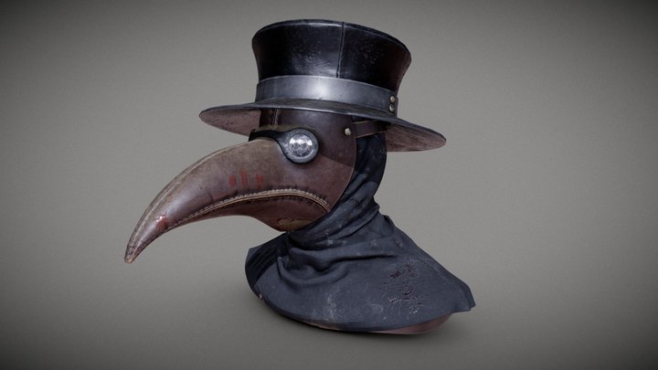Plague Mask 3D Model