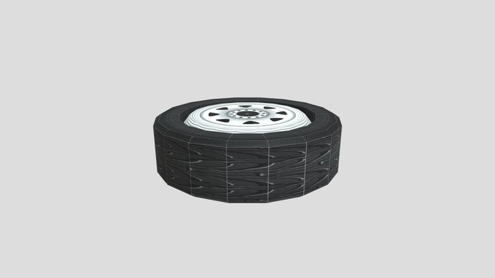 Car Tyre Model 3D Model