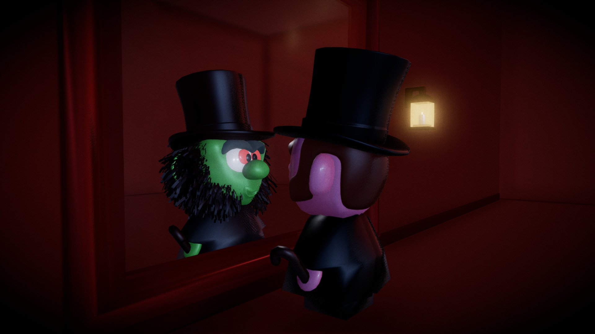 "Jekyll & Hyde" (Day 8 of SculptJanuary2019)
