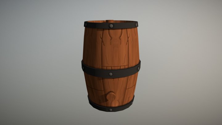 Brooks Barrel 3D Model