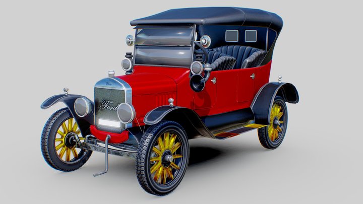 Vintage 90's Vehicle – Modello 3D gratuito STL