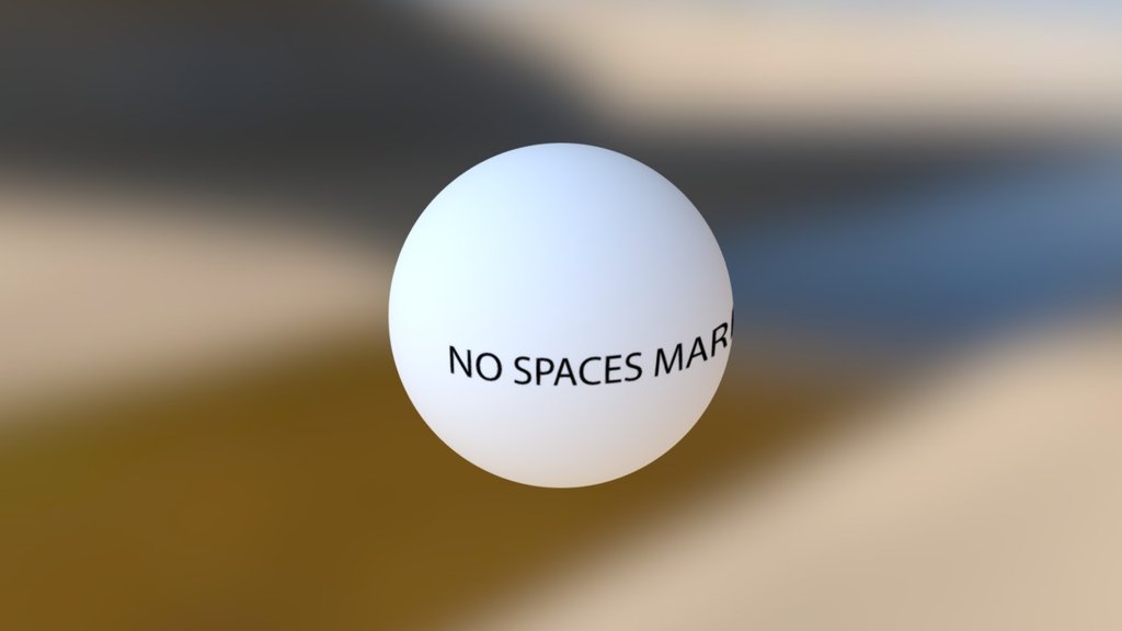 No Spaces - 3D model by DavidDobish [d4d4087] - Sketchfab