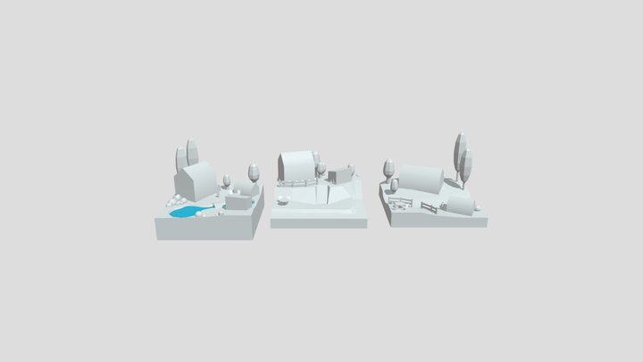 DAE blockout 3D Model