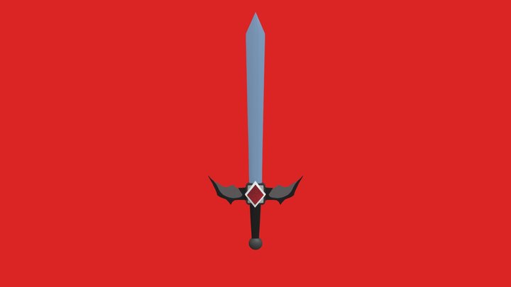 fantasy sword 3D Model