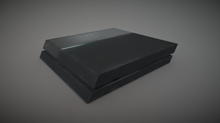 Playstation 4 – Modello 3D gratuito STL
