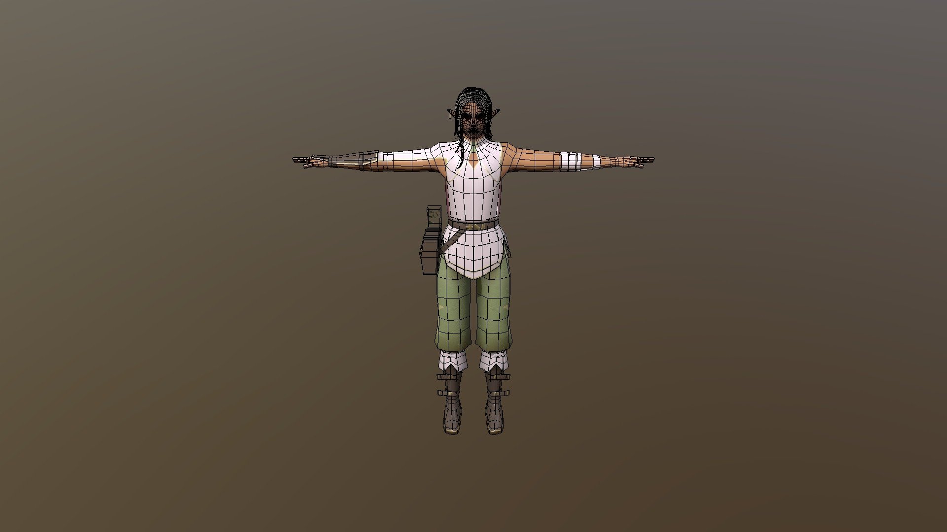 Botanist elf model - 3D model by M0rningB [d4d773a] - Sketchfab