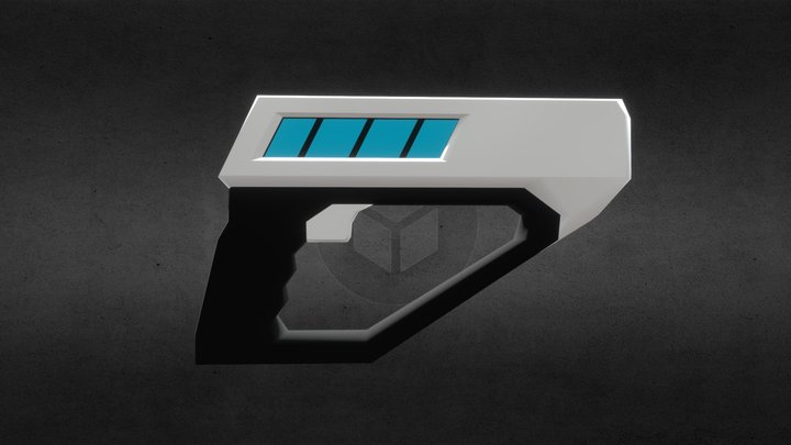 Lynx PDW9 Laser Pistol 3D Model