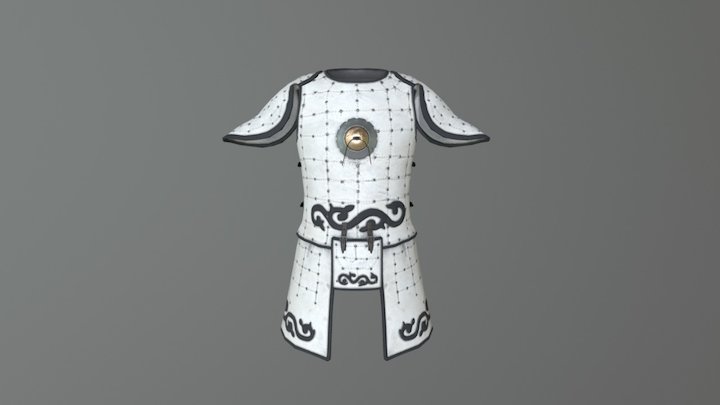 Mongolian Armor - Hatanga 3D Model