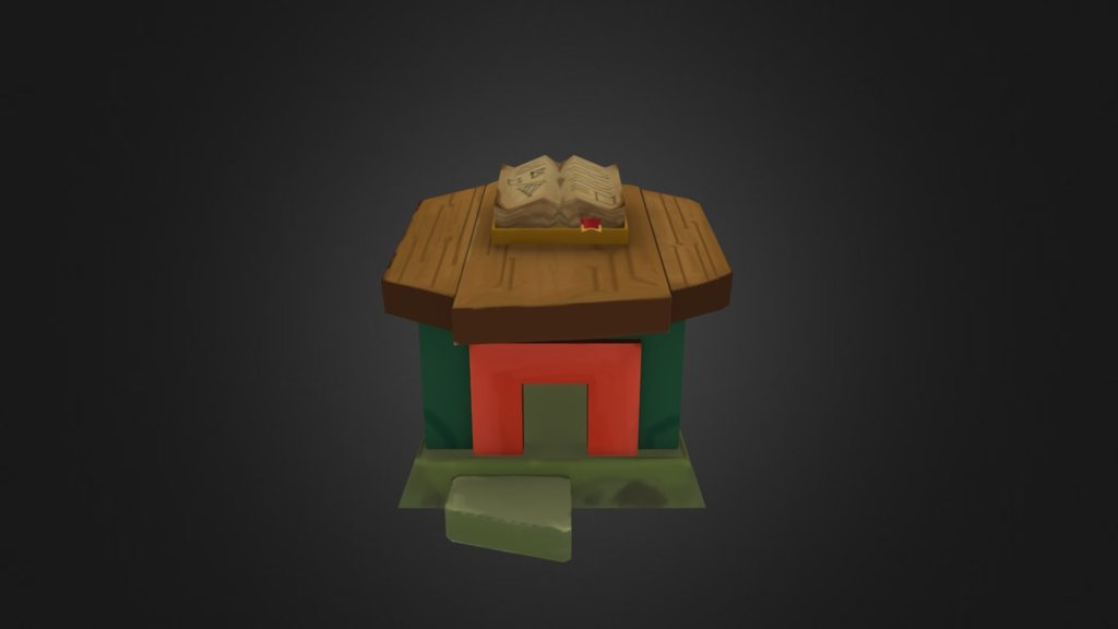 Statue- book (save point)