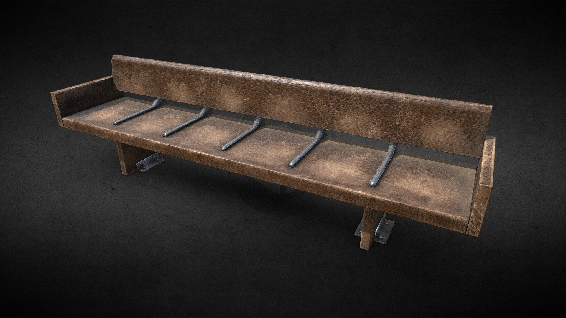 Wooden Bench