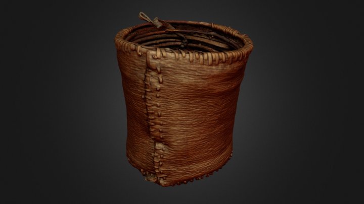 Balde de corteza 3D Model