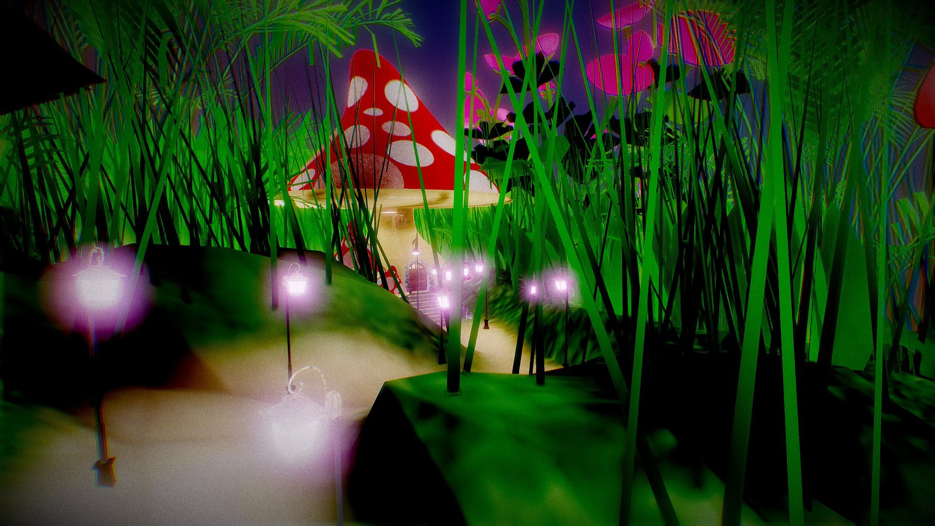 Fantastic Mushroom house