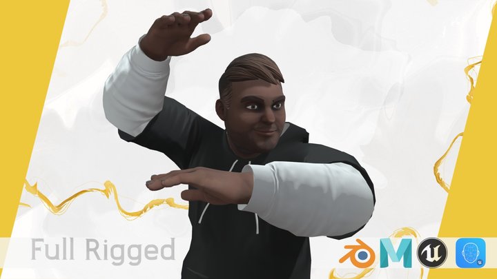 Blackman 3D models - Sketchfab