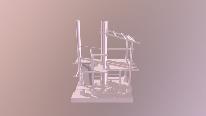 天空遊樂場 3D Model