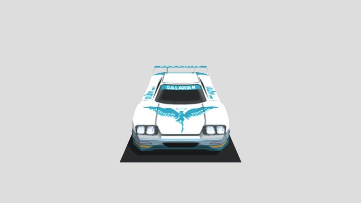 Nintendo 64 - Ridge Racer 64 - White Angel 3D Model