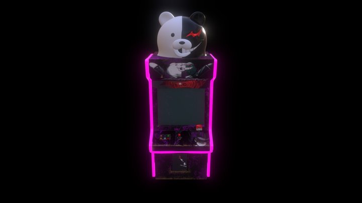 arcade Anime Danganronpa 3D Model