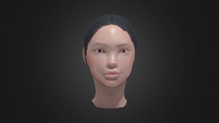Jung Ho-Yeon Bust Sculpt 3D Model