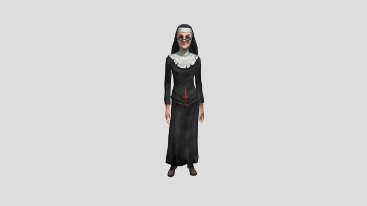 EVIL NUN MAZE WITHOUT HAMMER 3D Model