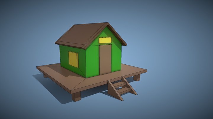 Hut 3D Model