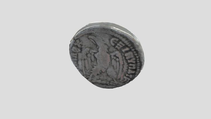 Moneda Imperial Romana D-640 3D Model