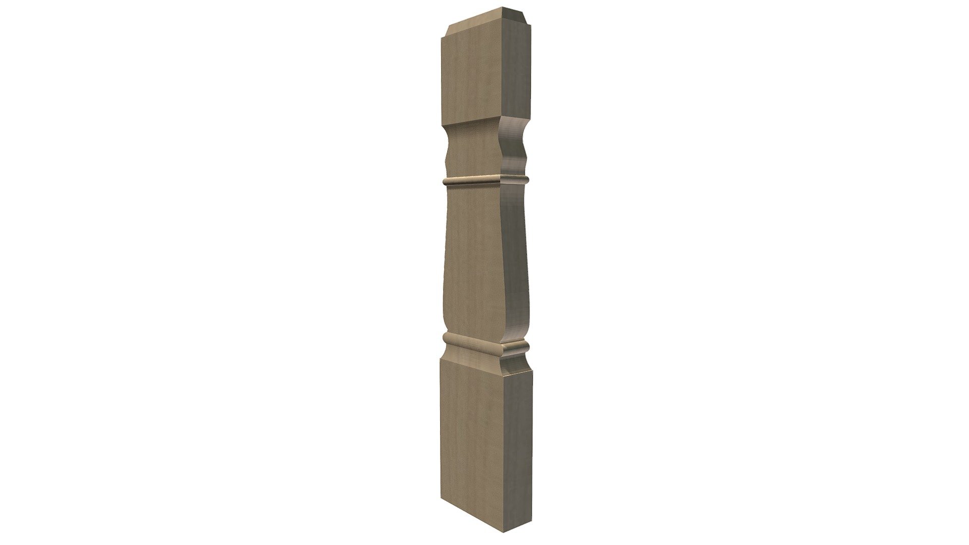 10.5" x 4" Lennox Newel Post