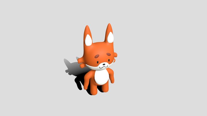 FOX 3D Model 3D Model