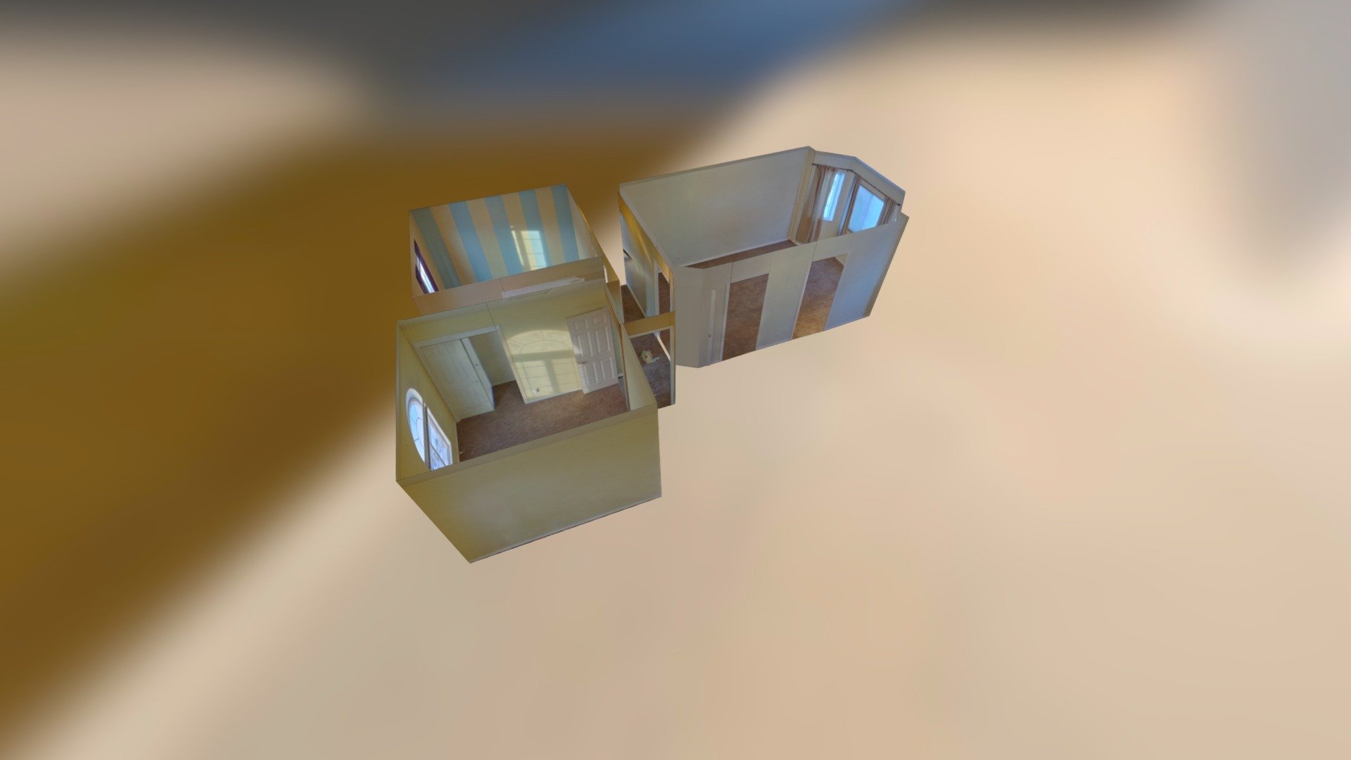 Easy VR Creation Multiple Rooms In Minutes Download Free 3D model by