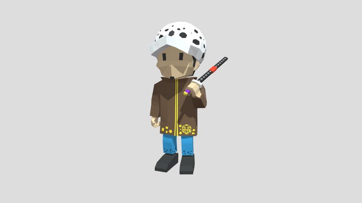 Trafalgar Law (One Piece) 3D Model