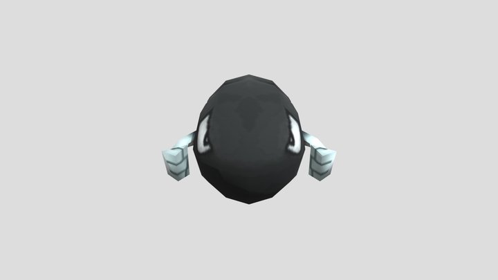 3DS - Bullet Bill 3D Model