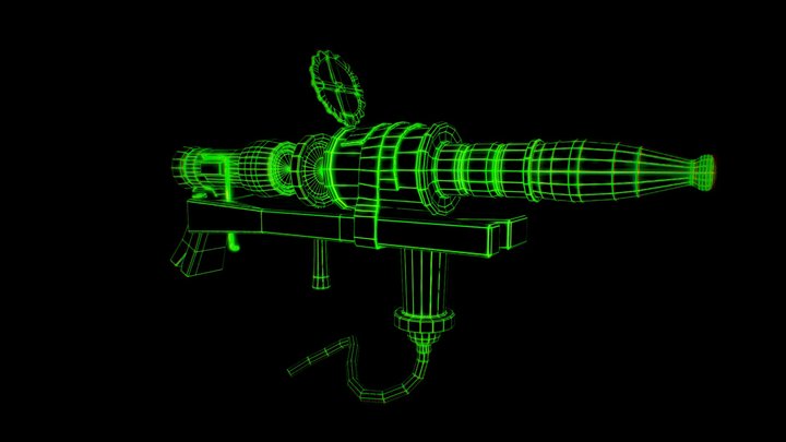 S.C.A.M.P.P - Kids Next Door Weapon Fan Art 3D Model