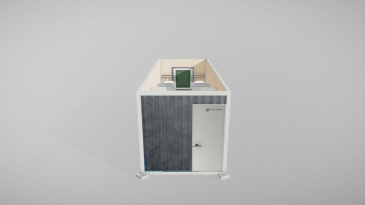 change house for workers 3D Model