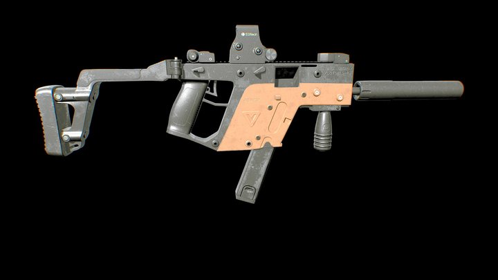 Kriss Vector 3D Model