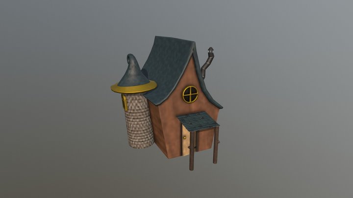 Magic Hut 3D Model