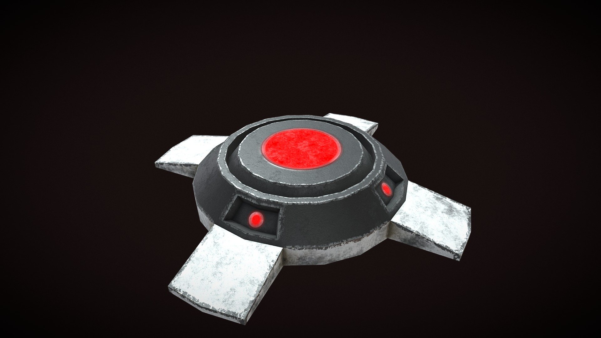 Landmine - 3D model by abdhullah [d4e5692] - Sketchfab