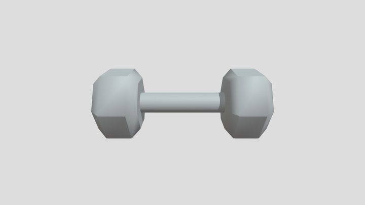 Barbell 3D Model