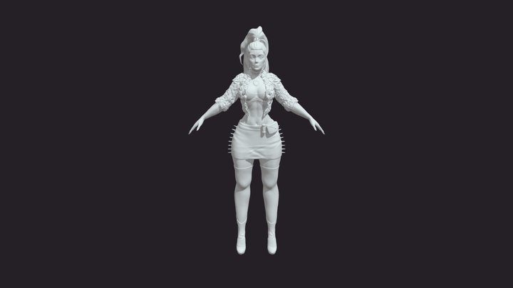 GART120Character 3D Model