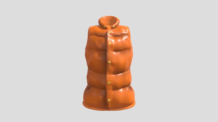 Back To The Future Vest Work 3D Model